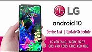 LG Android 10 Update List [Official] - UX 9.0 Update