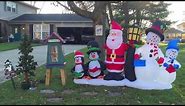 How to Set Up a Christmas Inflatable Yard Decoration