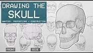 Drawing The SKULL - Anatomy, Proportions & Construction - Anatomy 1