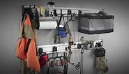 Gladiator 32 in. L GearTrack Garage Wall Storage Kit with 6-Hooks GAGP32PAEY