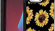 MOWIME Sunflower Case Compatible with iPhone 14 Pro Max Case with Screen Protector - Sunflower Phone 14 Pro Max Case Sunflower - Sunflowers for Phone 14 Pro Max 6.7 Inch - Sunflower