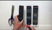 How to "setup" or "reset" your Chunghop Universal "branded" TV remotes