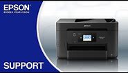 Epson WorkForce WF-3820 | Wireless Setup Using the Control Panel