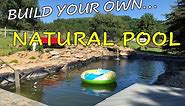 How to Build a Natural Pool