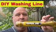 How to Put up a Washing Line
