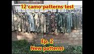 Camouflage patterns test - old vs. new patterns - Ep. 2 - New patterns