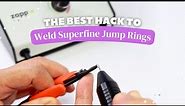 How To Successfully Weld Super Fine Jump Rings Hack - Micro Welding Tutorial - Permanent Jewelry