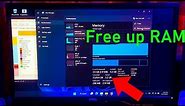 How to Free up RAM in windows 11, 10