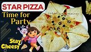 Star Pizza | How to Make Star Shaped Pizza at home | Homemade Star Pizza | Homemade Pizza Sauce