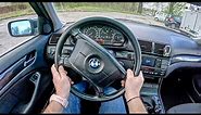 2003 BMW 3 E46 [1.8 316 i 116HP] |0-100| POV Test Drive #1674 Joe Black