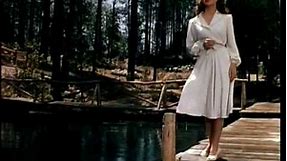 Jeanne Crain in concluding scene from Leave Her To Heaven
