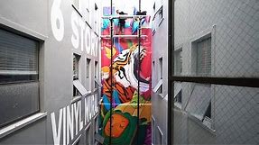 Making 6 Story Tall VINYL MURALS! - Art Scanning and Printing a Mural!
