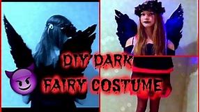 DIY Dark Fairy Halloween Costume - Pesh