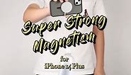 Super Strong Magnetism & Supports all MagSafe Accessories