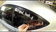 How To Remove A Vinyl Window Decal (Quick & Easy)