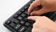 2PCS Pack Universal English Keyboard Stickers Glow in The Dark, Keyboard Letters Stickers for Computer Laptop Notebook Desktop (English-Glow)