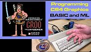 Displaying Commodore 64 Graphics in BASIC and Assembly (Featuring: Art by Groo Tube)