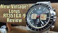 New Vintage! Lorus Chronograph Review