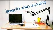 Best mobile stand for online teaching||How I record my teaching/educational videos||Easy setup|| DIY