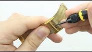 Tutorial How to Adjust a Mesh / Milanese Watch Band