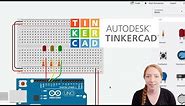 LEDs & Breadboards With Arduino in Tinkercad
