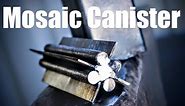 Forging Mosaic Canister Damascus, Pattern Welded Steel For Knifemaking, Bladesmithing
