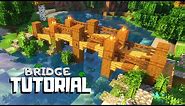 Minecraft: How to Build a Simple Bridge (Tutorial)