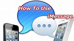 How To Use iMessage - How To Turn iMessage On And Off