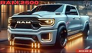 WOW Amazing 2025 RAM 2500 Redesign Reveal - FIRST LOOK!