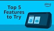 Top 5 Amazon Alexa features to try | Tips & Tricks | Amazon Echo