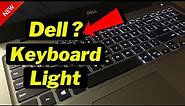 How to Turn On Keyboard Backlight On Dell || Enable Keyboard light [ Easy ]