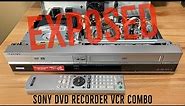 EXPOSED: Sony RDR-VX515 DVD Recorder VCR Combo