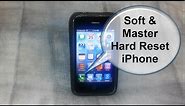 How to Soft Reset iPhone & Master Hard Reset iPhone 5, 5s 4, 4s, 3G or 3GS - Free & Easy