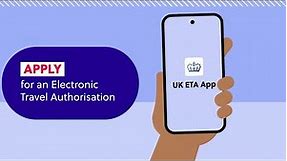 Getting Started: Applying For a UK ETA