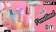 How To Make Pen Stand From Plastic Bottle 💝 Best Out Of Waste 💝 DIY | Pen Holder from waste material