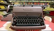 Vintage Typewriter Review: 1952 Remington Super-Riter