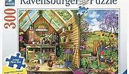 Ravensburger Gardener's Getaway 300 Piece Large Format Jigsaw Puzzle for Adults - 16787 - Every Piece is Unique, Softclick Technology Means Pieces Fit Together Perfectly