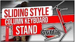 Best Keyboard stand with Mic boom arm for Musicians under $100 | 2-Tier Column Griffin XX388W Review