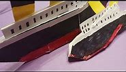 DIY/paper Titanic Sinking