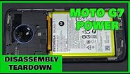 Motorola Moto G7 Power Disassembly Teardown XT1955 Repair Video