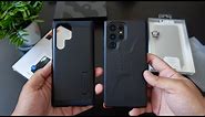 Samsung Galaxy S22 Ultra Spigen Tough Armor Vs UAG Civilian Case!