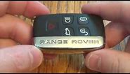 DIY - How to change SmartKey Key fob Battery on Range Rover