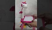 Mainan Meja Projektor Proyektor Painting Gambar Tetris Puzzle Unicorn 2 in 1