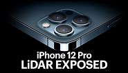 iPhone 12 Pro LiDAR visible in infrared camera! INVISIBLE to human eyes!