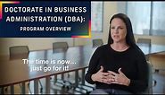 FIU's Doctorate in Business Administration (DBA): Program Overview