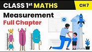 Measurement - Full Chapter Explanation, Exercise and Worksheet | Class 1 Maths Chapter 7