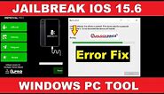 🔥 How to Jailbreak IOS 15 ✅ iRa1n Windows Tool | Error Fix | tool auto close | UnlockPrice.com