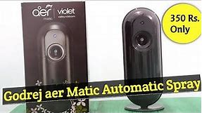 Godrej aer matic Automatic Air Freshener Kit with Flexi Control | Unboxing and Review in Hindi
