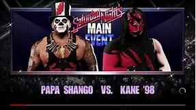 WWE 2K18 (Xbox One S) Papa Shango vs Kane.