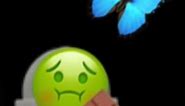A grave sick emoji chocolate and butterfly 🦋